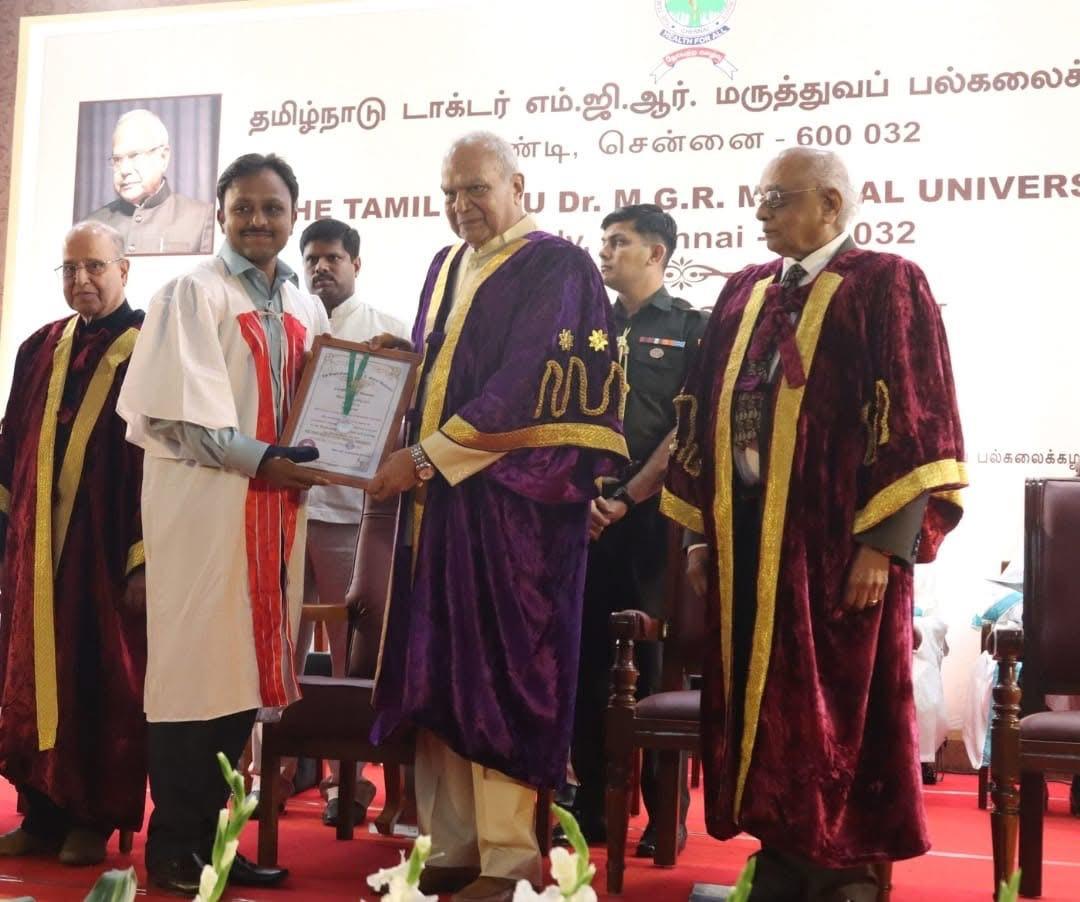The Tamil Nadu Dr. M.G.R. Medical University Gold Medal